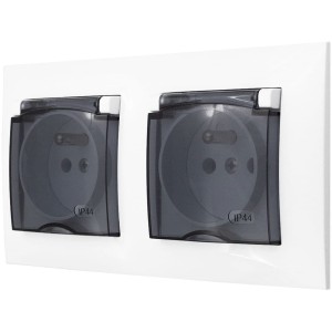 Zestaw Gniazd Hermetycznych Łazienkowych Ospel