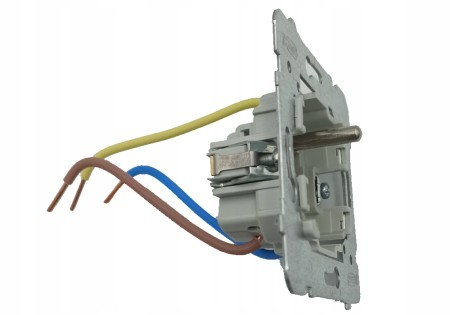 Gniazdo Włącznik Do Łazienki Gniazdko Łazienkowe Biały Złoty