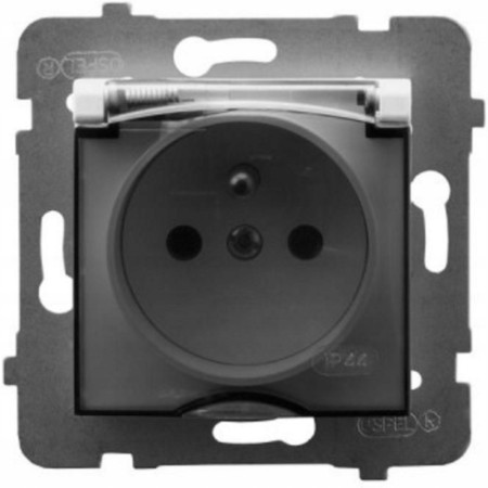 Gniazdo Włącznik Do Łazienki Gniazdko Łazienkowe Biały Złoty