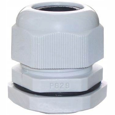 Dławik Kablowy Szary Calowy Pg 29,0Mm Ip67