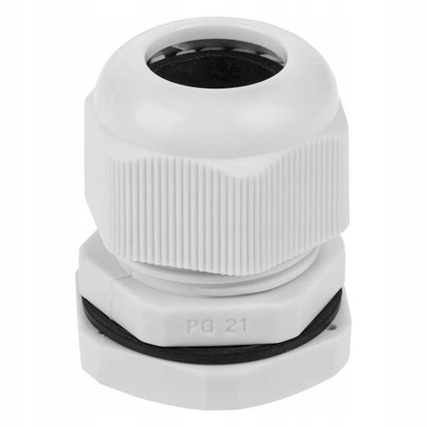 Dławik Kablowy Szary Calowy Pg 21,0Mm Ip67
