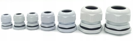 Dławik Kablowy Szary Calowy Pg 11Mm Ip67