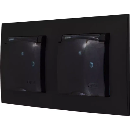 Gniazdo Hermetyczne Podwójne Łazienkowe Ospel Aria