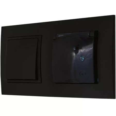 Gniazdo Włącznik Do Łazienki Gniazdko Łazienkowe Ospel Aria