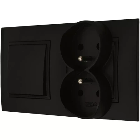 Gniazdo Gniazdko Podwójne Włącznik Pojedynczy Ospel Aria