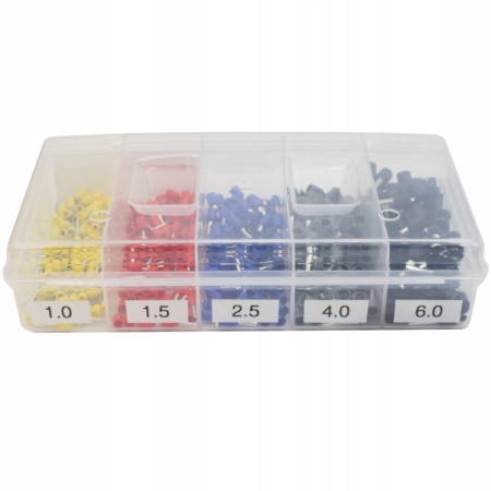 Organizer Tulejek Izolowanych 500X 1,1.5,2.5,4,6