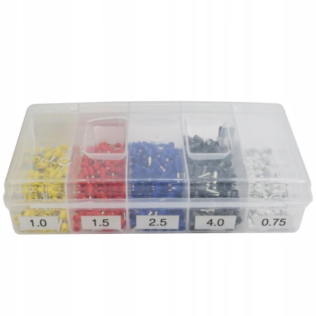 Organizer Tulejek Izolowanych 500X 075,1,1.5,2.5,4