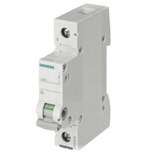 Rozłącznik Modułowy Siemens 1P 63A 250V 5Tl1163-0