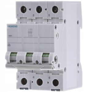 Rozłącznik Modułowy Siemens 3P 63A 400V 5Te2513-0