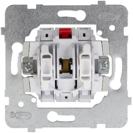 Włącznik Światła Schodowy Szary Aria Ramka Czarna