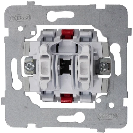 Włącznik Podwójny Schodowy Czarny Ospel Aria