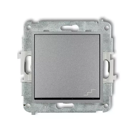 Icon Mechanizm Łącznika Schodowego Srebrny Metalik 7Iwp-3
