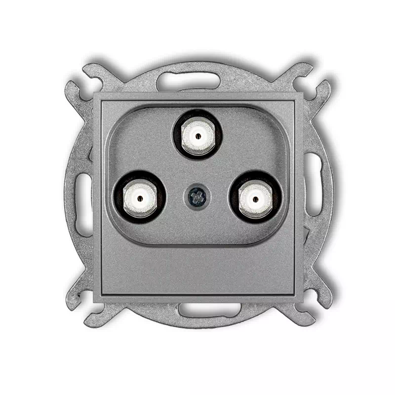 Icon Mechanizm Gniazda Multimedialnego 3F Data (Vectra) Srebrny Metalik 7Igmv