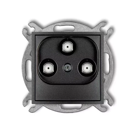 Icon Mechanizm Gniazda Multimedialnego 3F Data (Vectra) Grafitowy 11Igmv