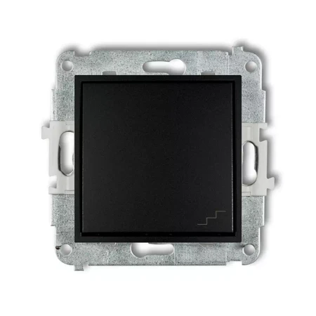 Icon Mechanizm Łącznika Schodowego Czarny Mat 12Iwp-3