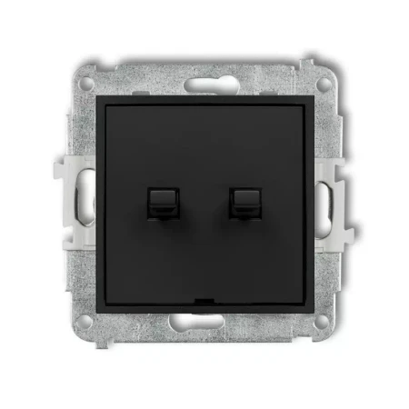 Icon Mechanizm Łącznika Zwiernego Żaluzjowego W Stylu Amerykańskim Czarny Mat 12Iwpus-8
