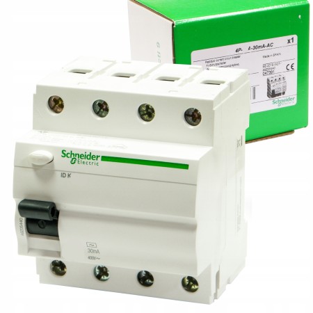 Wyłącznik Różnicowoprądowy Rcd Schneider 4P 25A 30