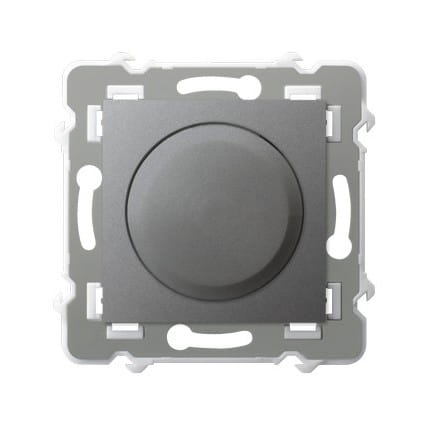 Ospel Szafir Ściemniacz Uniwersalny Do Obciążenia Żarowego, Halogenowego Oraz Led Szary Mat