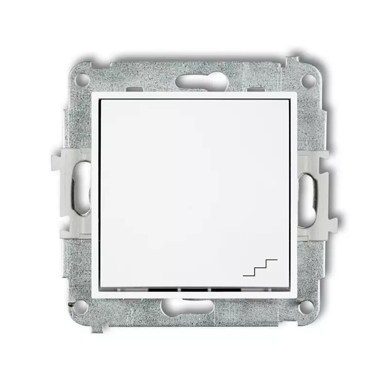 Icon Mechanizm Łącznika Schodowego Biały Mat 25Iwp-3