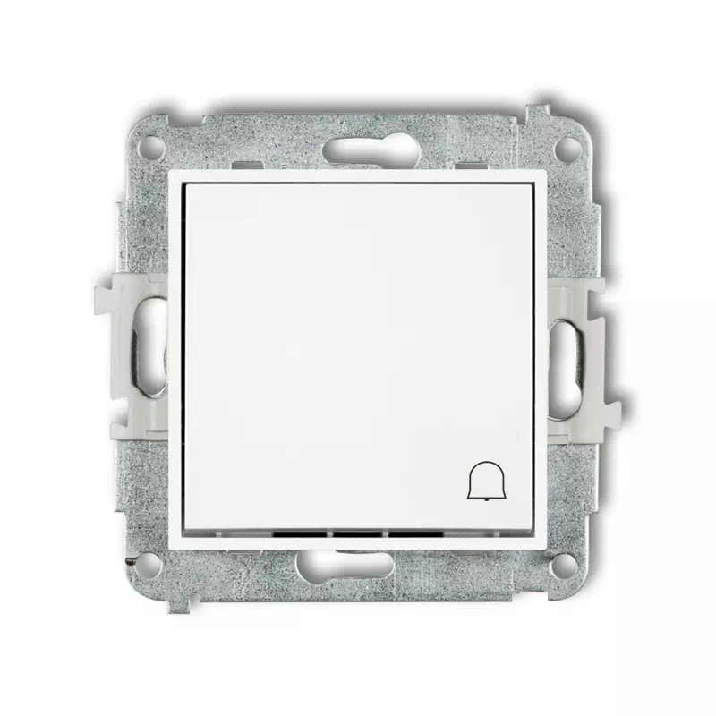 Icon Mechanizm Łącznika Zwierny Dzwonek Biały Mat 25Iwp-4
