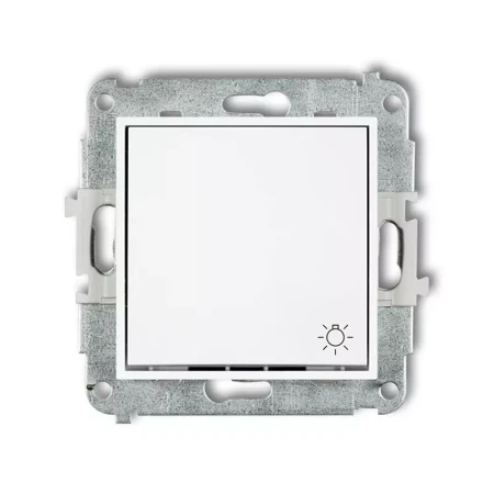 Icon Mechanizm Łącznika Zwierny Światło Biały Mat 25Iwp-5