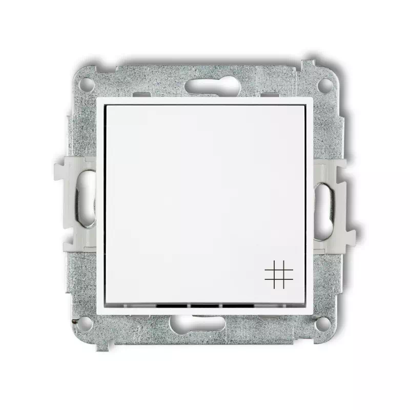 Icon Mechanizm Łącznika Krzyżowego Biały Mat 25Iwp-6