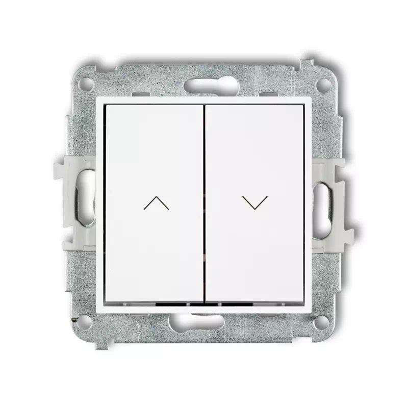 Icon Mechanizm Łącznika Żaluzjowego Z Podtrzymaniem Biały Mat 25Iwp-88
