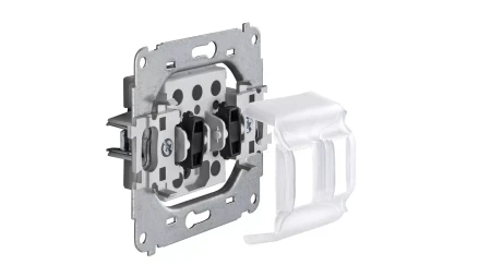 Icon Mechanizm Elektronicznego Regulatora Oświetlenia Przyciskowo-Obrotowego Szary Mat 27Iro-1