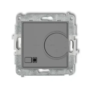 Icon Mechanizm Elektronicznego Regulatora Temperatury Z Czujnikiem Powietrznym Szary Mat 27Irt-2
