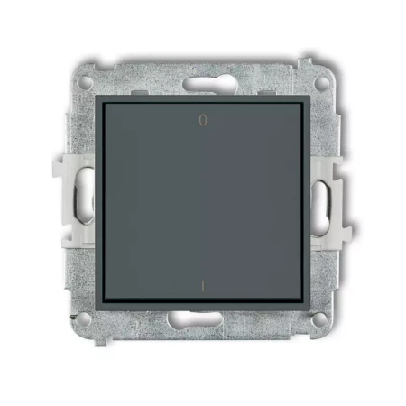 Icon Mechanizm Łącznika Dwubiegunowego Grafitowy Mat 28Iwp-9