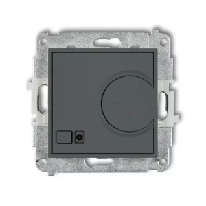 Icon Mechanizm Elektronicznego Regulatora Temperatury Z Czujnikiem Powietrznym Grafitowy Mat 28Irt-2