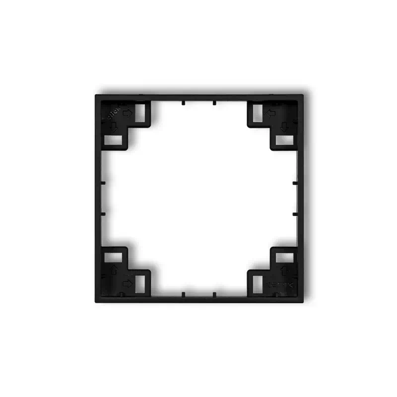 Icon Ramka Pośrednia Czarny Mat 12Irp-1