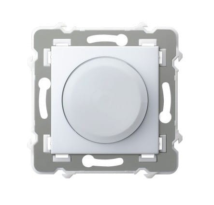 Ospel Szafir Ściemniacz Uniwersalny Do Obciążenia Żarowego Halogenowego Oraz Led Biały