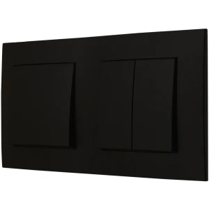 Ospel Szafir Czarny Łącznik Pojedynczy I Podwójny Zestaw Z Ramką