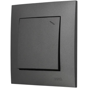 Ospel Szafir Szary Mat Łącznik Schodowy Zestaw Z Ramką