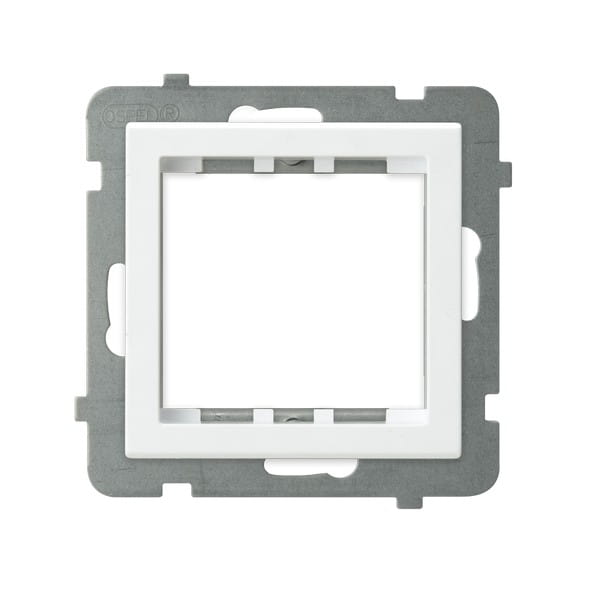 Sonata Biały Adapter Podtynkowy Systemu Ospel 45 Do Serii Sonata Ap45-1R/M/00