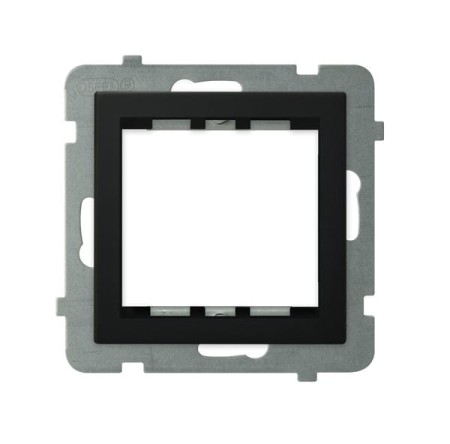 Sonata Czarny Metalik Adapter Podtynkowy Systemu Ospel 45 Do Serii Sonata Ap45-1R/M/33
