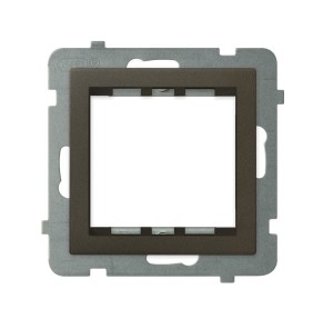 Sonata Czekoladowy Metalik Adapter Podtynkowy Systemu Ospel 45 Do Serii Sonata Ap45-1R/M/40