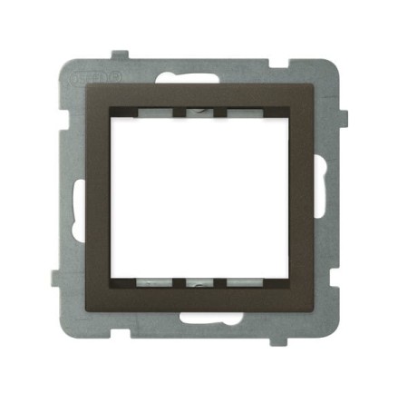 Sonata Czekoladowy Metalik Adapter Podtynkowy Systemu Ospel 45 Do Serii Sonata Ap45-1R/M/40