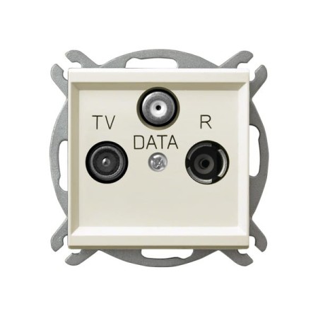 Sonata Ecru Gniazdo Rtv-Data Gpa-Rd/M/27