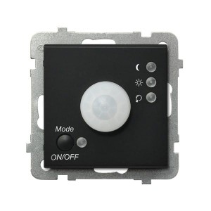 Sonata Czarny Metalik Elektroniczny Czujnik Ruchu Łp-16R/M/33