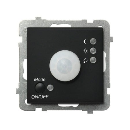 Sonata Czarny Metalik Elektroniczny Czujnik Ruchu Łp-16R/M/33