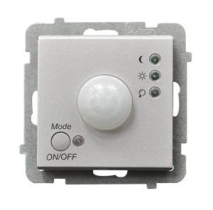 Sonata Srebro Mat Elektroniczny Czujnik Ruchu Łp-16R/M/38