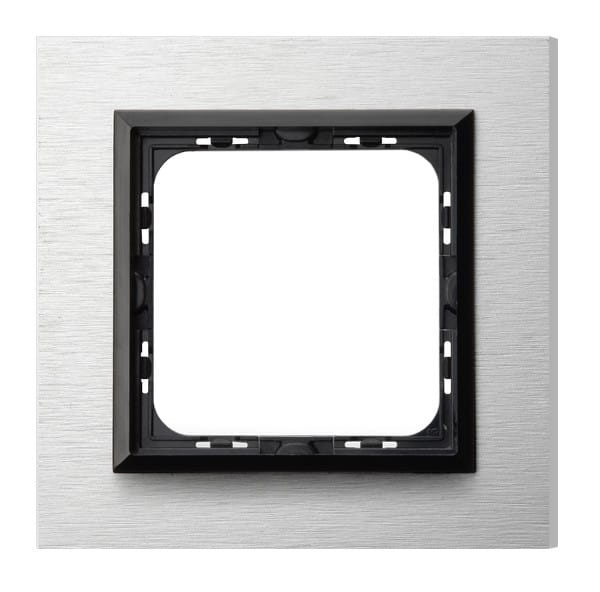 Sonata Szczotkowane Aluminium Ramka Pojedyncza R-1Rac/62/25