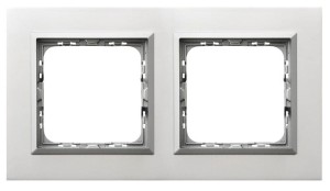 Sonata Aluminium Ramka Podwójna R-2Rac/35/38