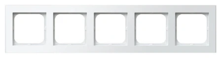 Sonata Biały Ramka Pięciokrotna R-5R/00