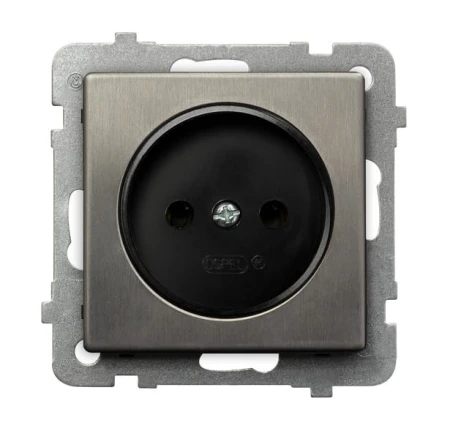 Sonata Stal Inox Gniazdo Pojedyncze Gp-1Rm/M/37