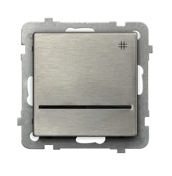 Sonata Stal Inox Łącznik Krzyżowy Z Podświetleniem Niebieskim Łp-4Rms/M/37
