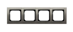 Sonata Stal Inox Ramka Poczwórna R-4Rm/37
