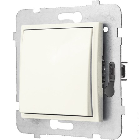 Moduł Ecru Bez Ramki Włącznik Pojedynczy Ospel Aria
